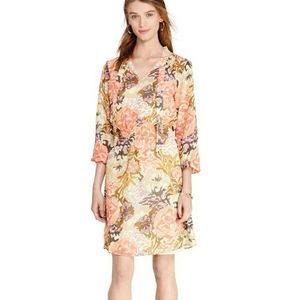Lauren Ralph Lauren Floral-Print Georgette Dress NWT